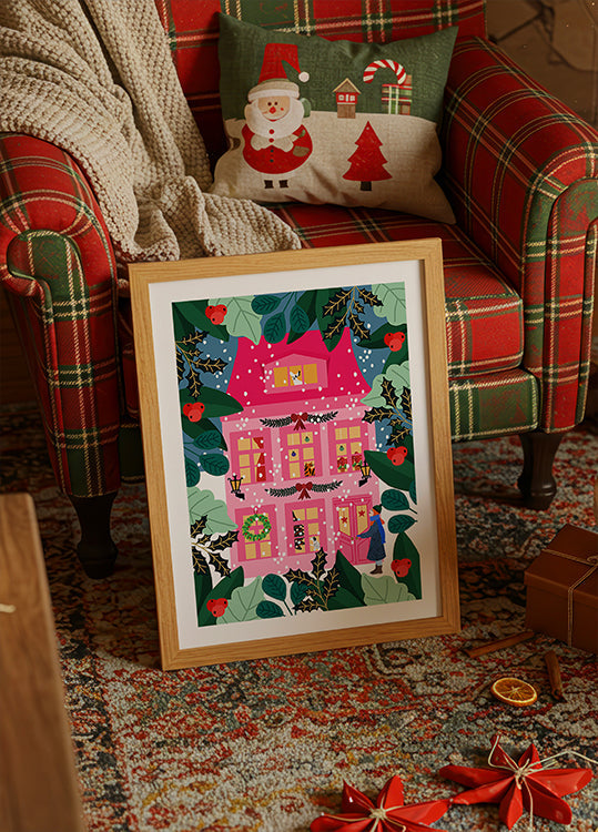 Affiche de décoration de Noël