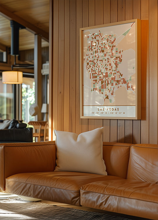 Cartes noires tons de terre 38 Poster