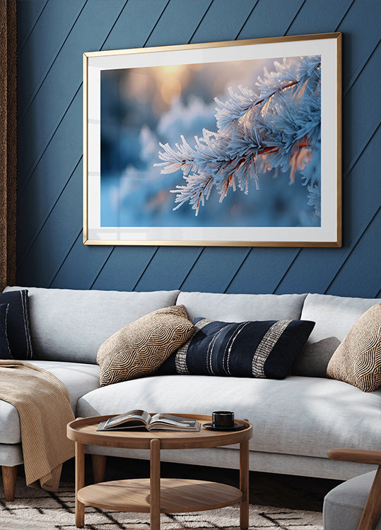 Sérénité givrée Poster