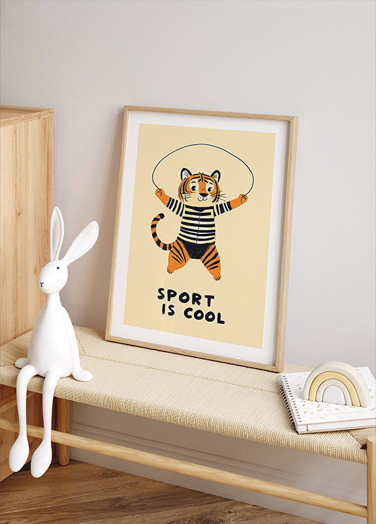 Saut du tigre amusant