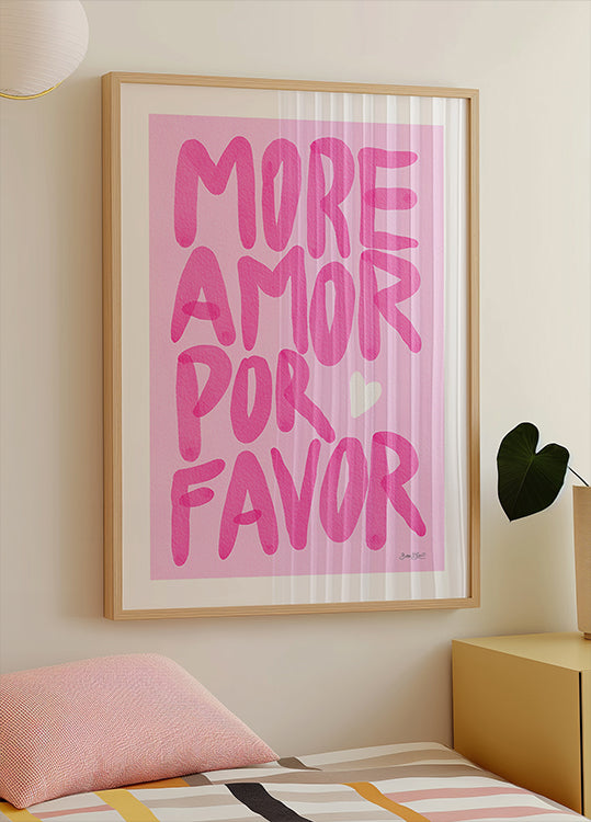 Plus d'Amor Por Favor Poster