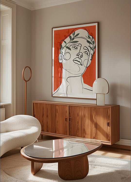 Contemplation luxuriante Poster