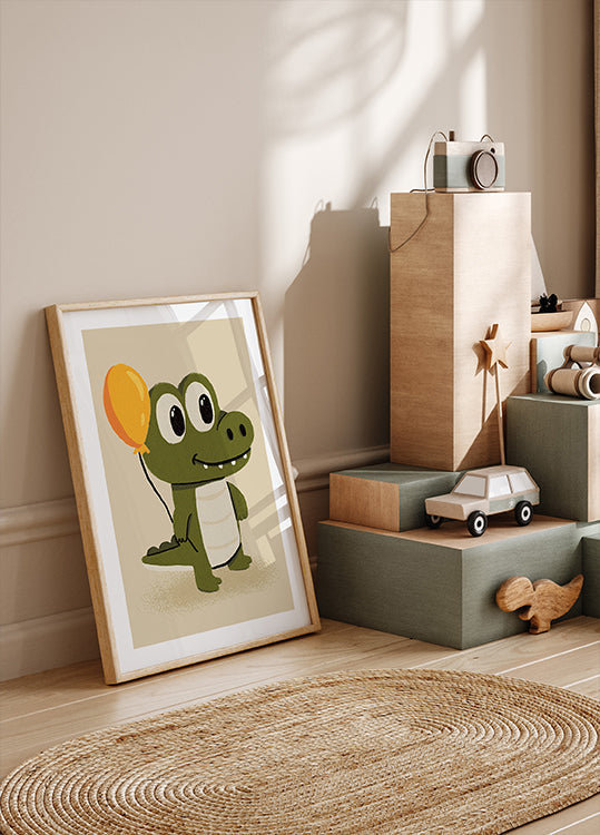 Crocodile mignon Poster