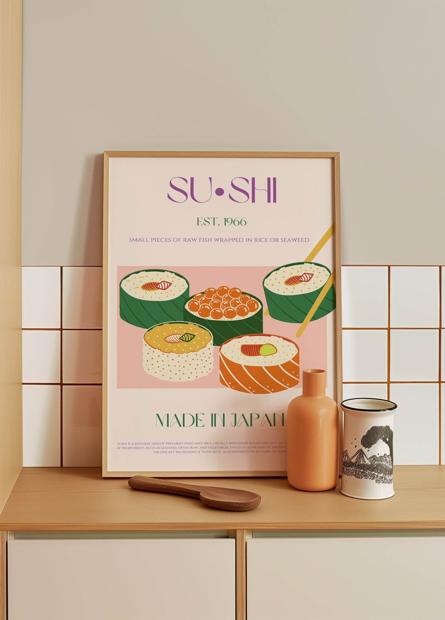 Délice de sushi Poster