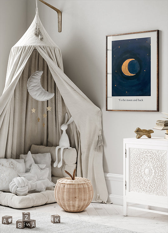 Vers la Lune et retour Poster