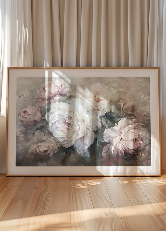 Affiche Peinture de fleurs 5 Poster