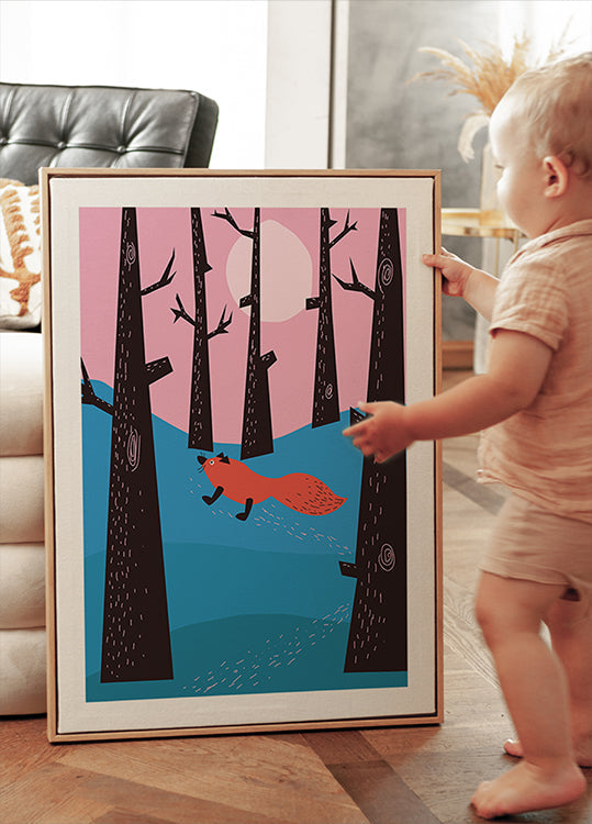 Renard d'hiver Poster