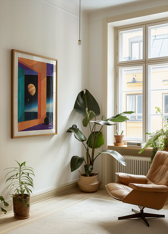 Une chambre avec vue