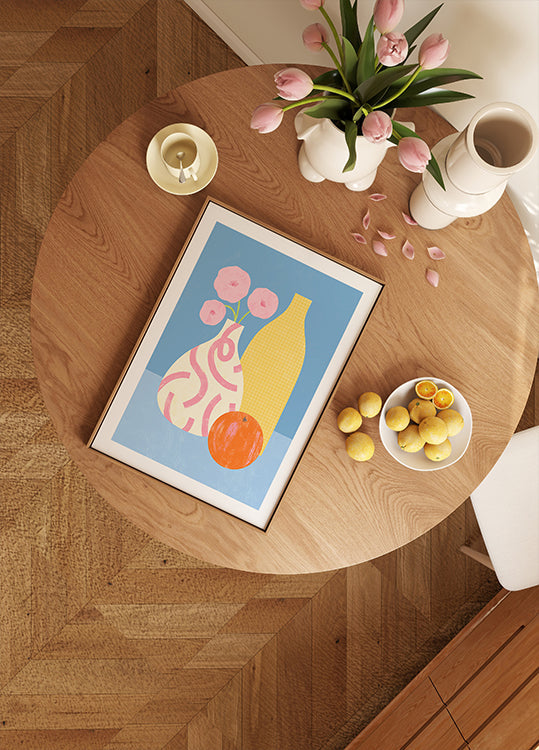 Nature morte, affiche