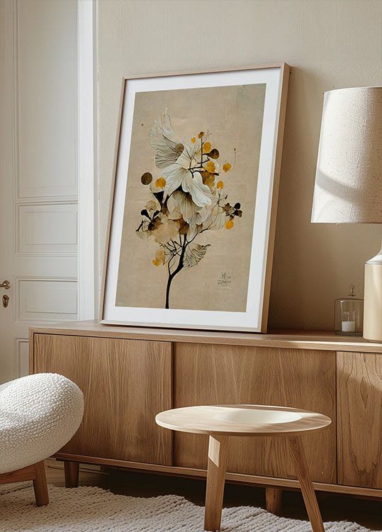 Fleurs fantaisistes Poster