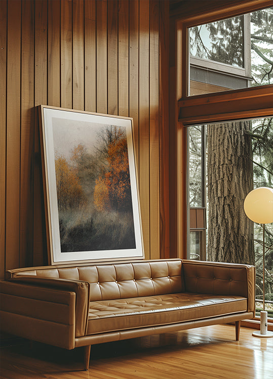 Forêt d'automne Poster