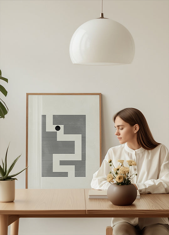 Labyrinthe minimaliste