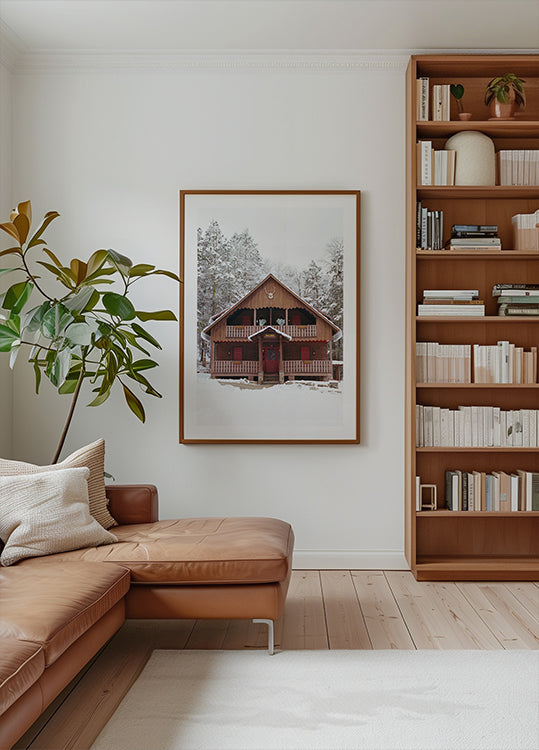 Neige XI dans le nord de l'État de New York Poster