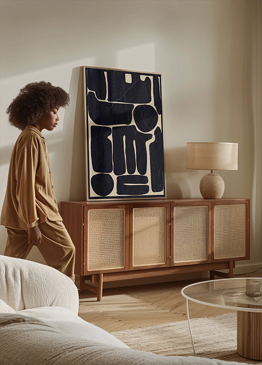 Formes minimales abstraites modernes 162 Poster