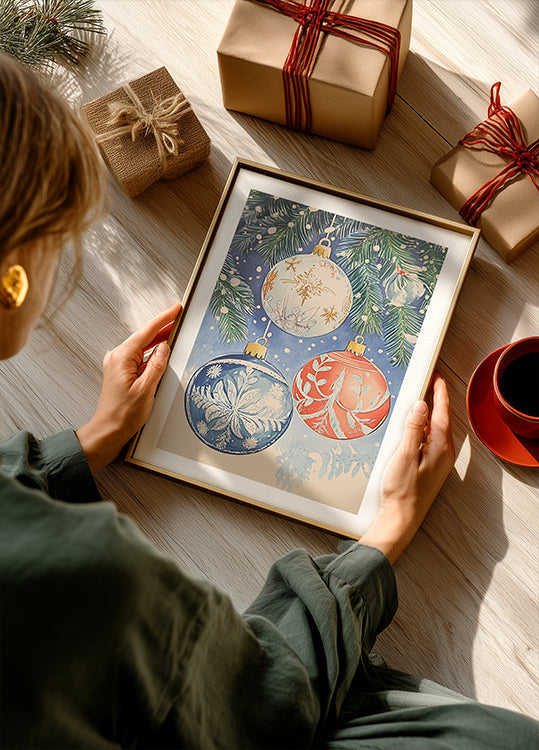 Décorations de Noël II Poster