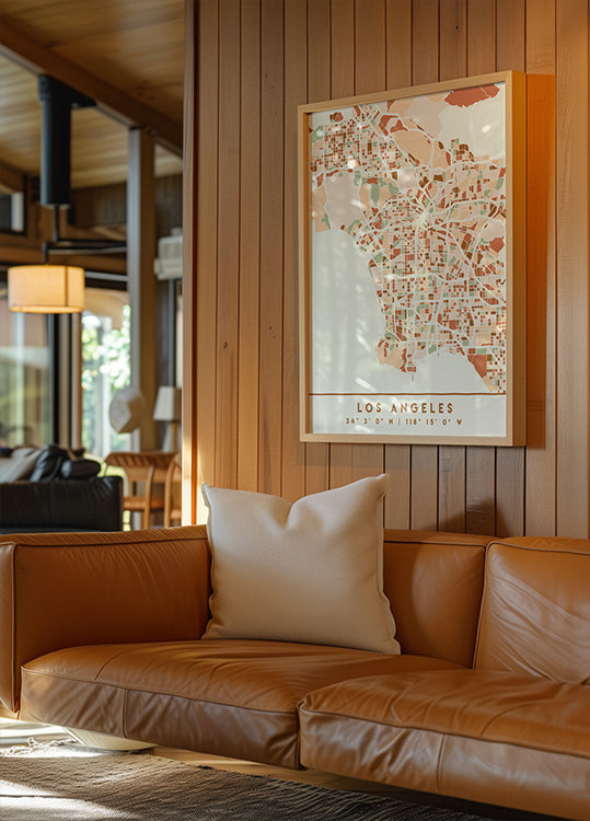 Cartes noires tons de terre 42 Poster