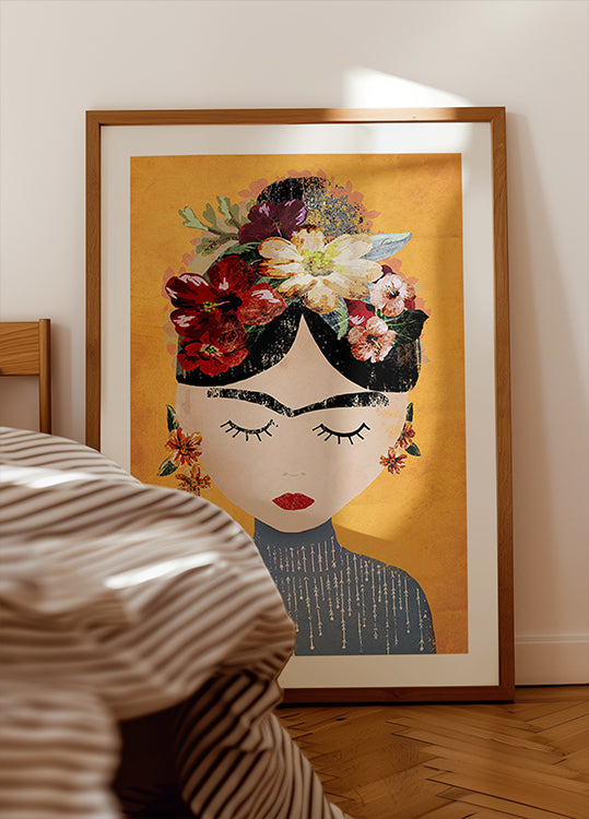 Sérénité florale Poster