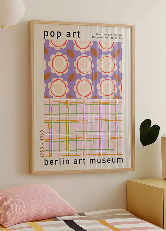 Musée d'art de Berlin Pop Art Poster