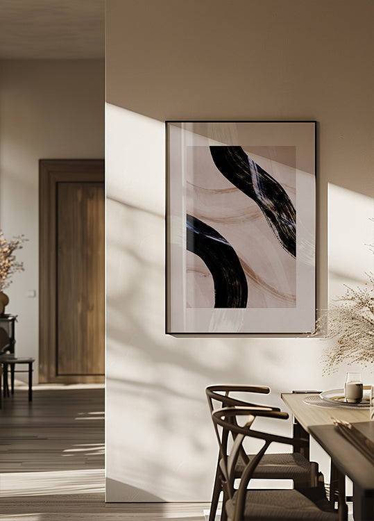 Lignes et formes 5 Poster