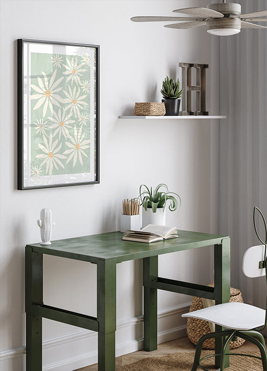 Pétales sur sauge Poster