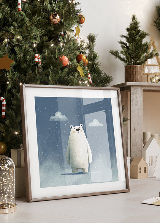 Joyeux ours polaire no 02 Poster