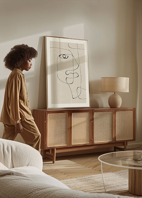 Expression de ligne Poster