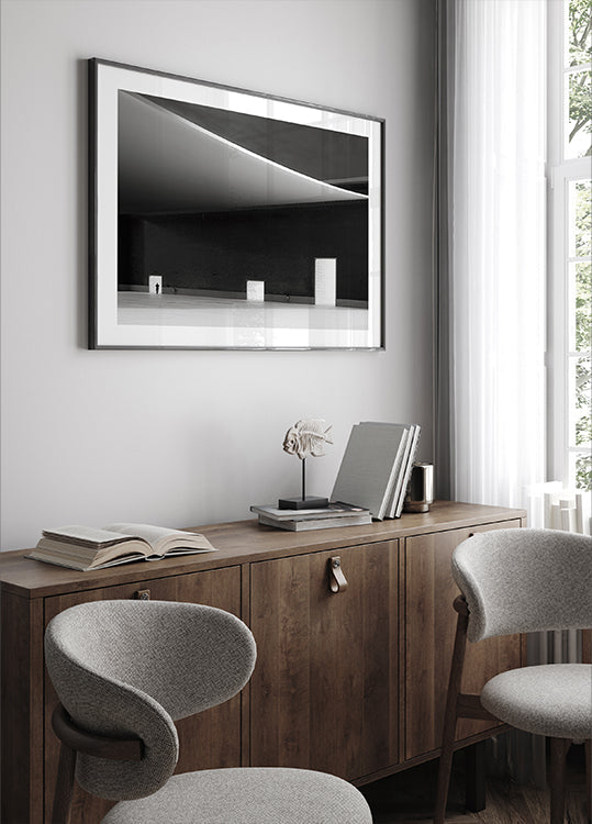 Portes blanches Poster