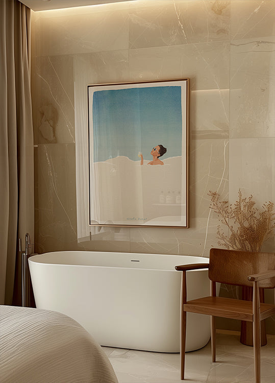 Bain moussant Poster