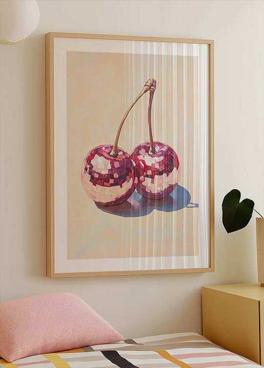 Cerises disco Poster