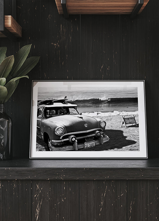 Ford Woody vintage Poster