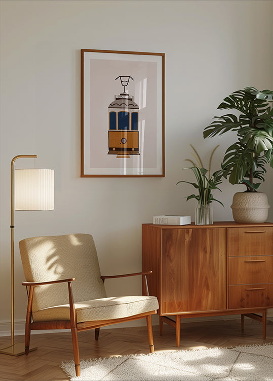 Tramway de Lisbonne Poster