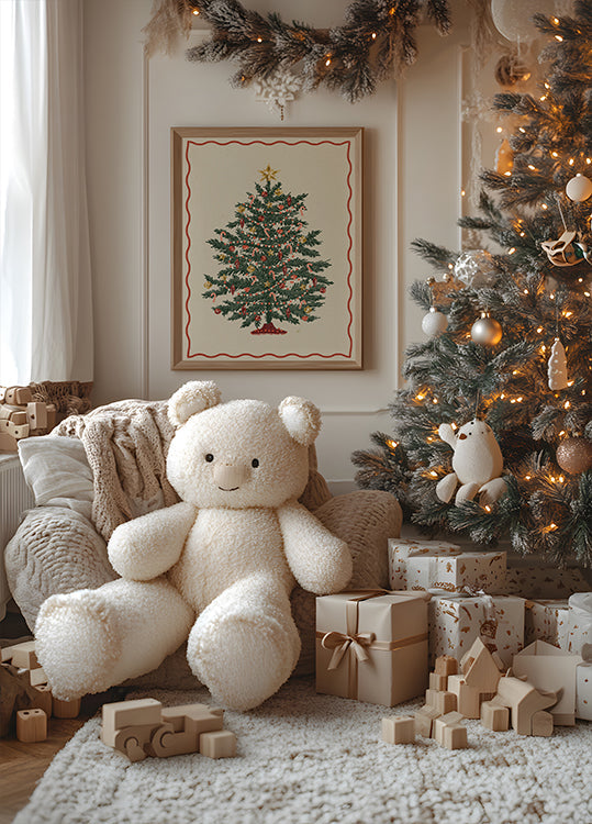 Arbre de Noël Poster