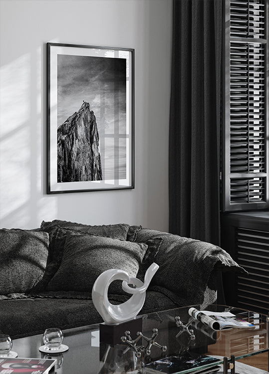 Équilibre entre la Terre et le Ciel Poster