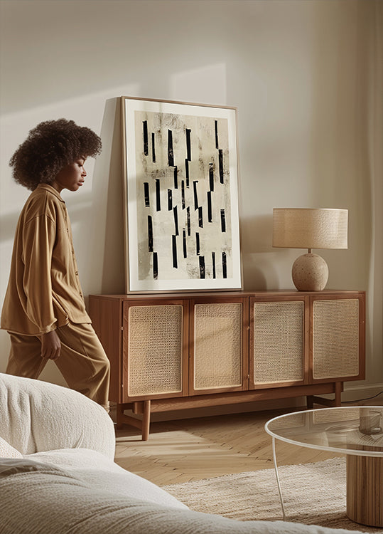 Lignes minimales Poster