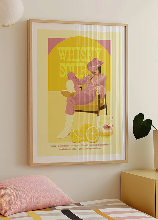 Jlr Whiskysour Rose Copie Poster