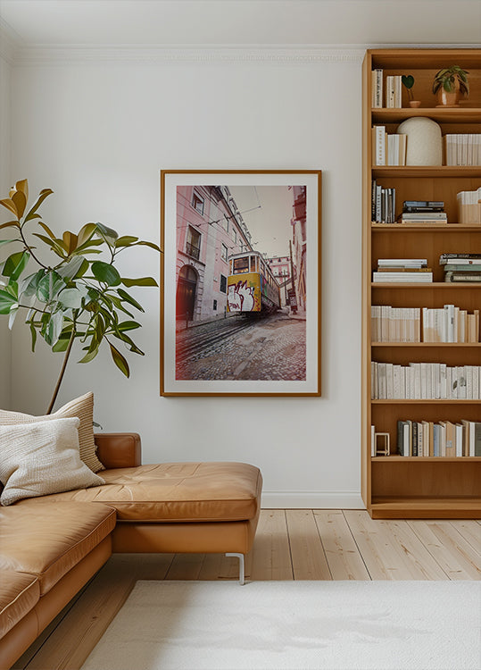 Tramway de rue Poster