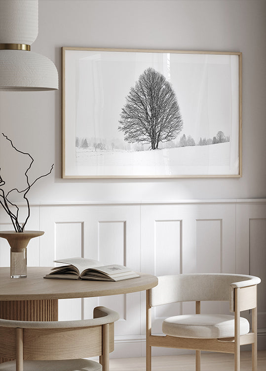 ARBRE SOLITAIRE Poster