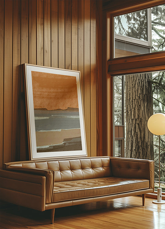 Une soirée d’automne tranquille Poster