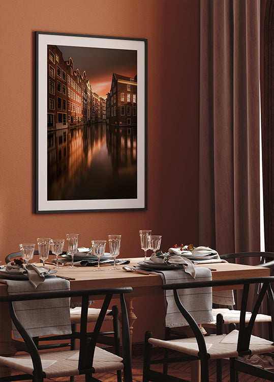 Affiche du soir d'Amsterdam