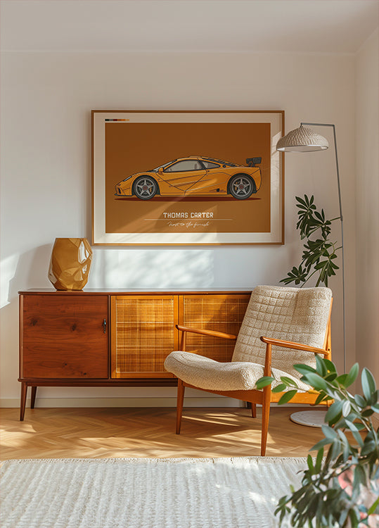 Sport Car Personal 6 Plakat - Posterbox