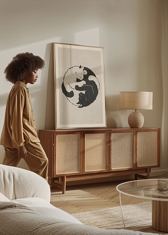 Harmonie féline Poster