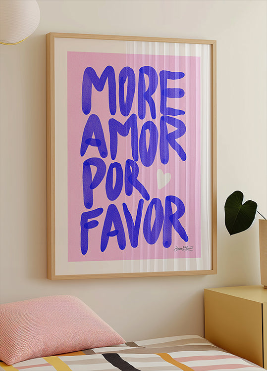 Plus d'Amor Por Favor Poster