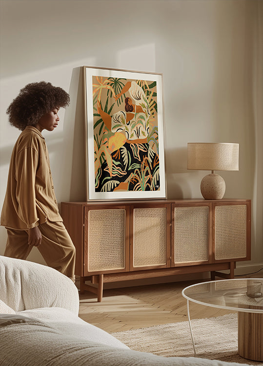 Embrassement de la nature Poster