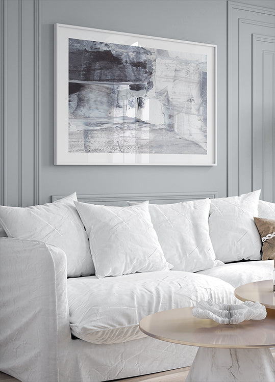 Sérénité monochrome Poster