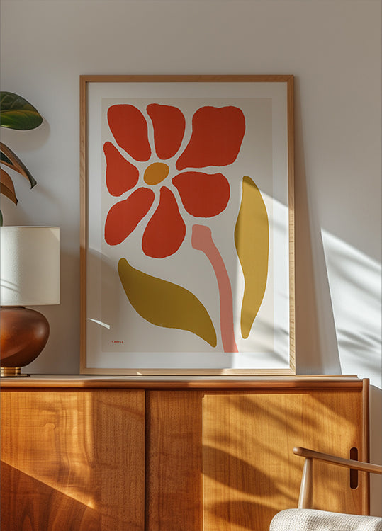 Fleur de marguerite Poster