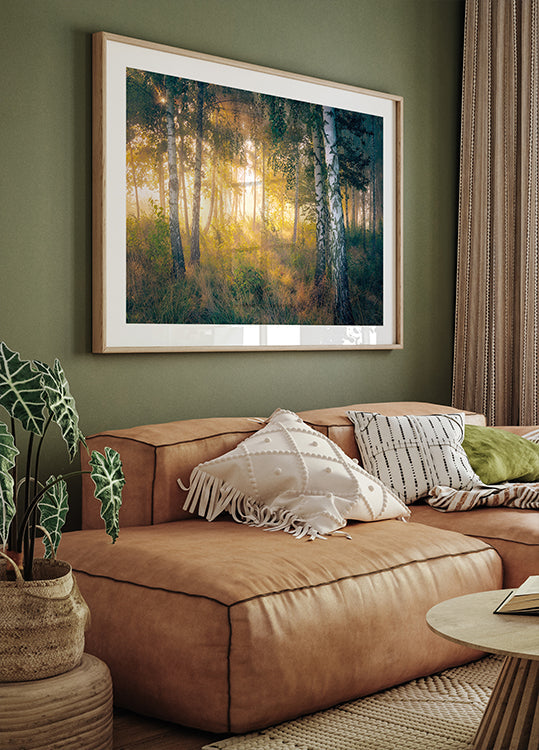 De l'or dans la forêt Poster