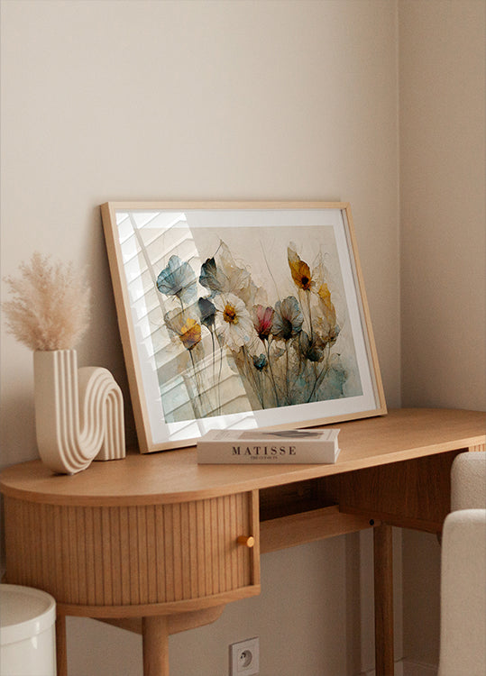 Fleurs chuchotantes Poster