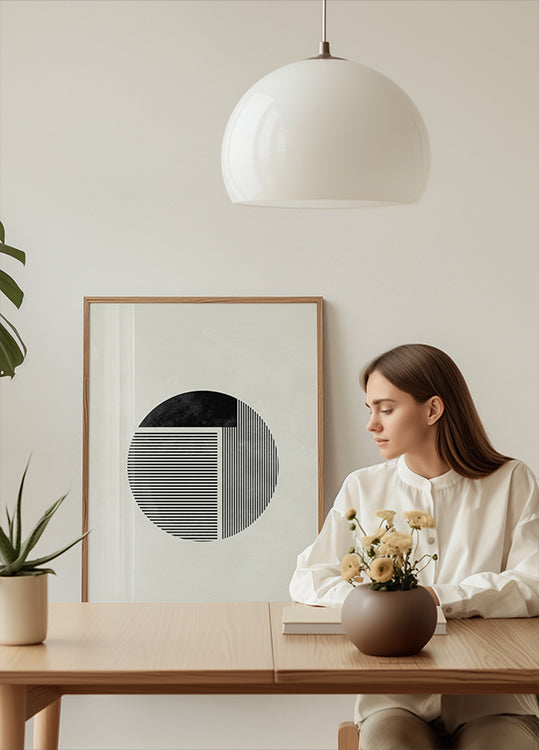 Rond minimaliste