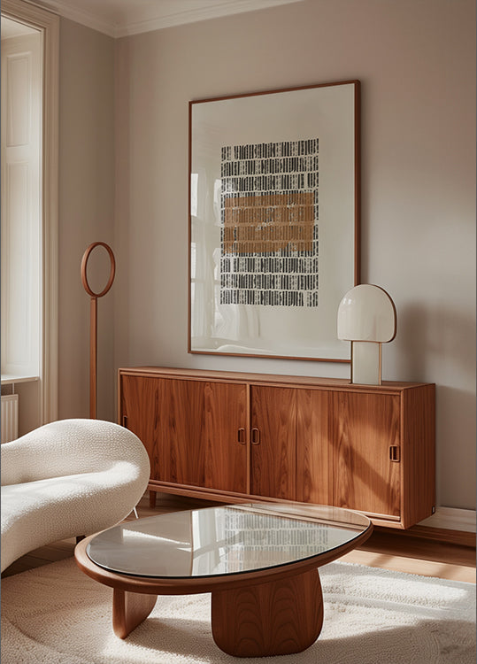 Motif en contraste Poster