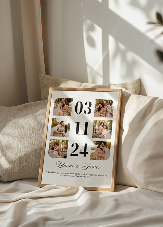 Mon collage de photos de première année Poster